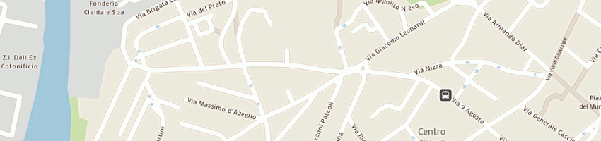 Mappa della impresa busato giannino a GORIZIA