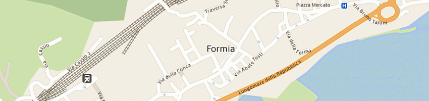 Mappa della impresa tecnologic di forcina filippo e c sas a FORMIA
