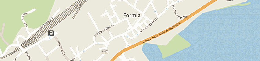 Mappa della impresa assaiante giuseppe a FORMIA
