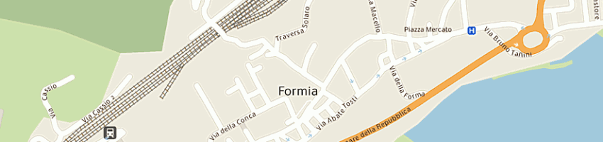 Mappa della impresa guarino giuseppe a FORMIA
