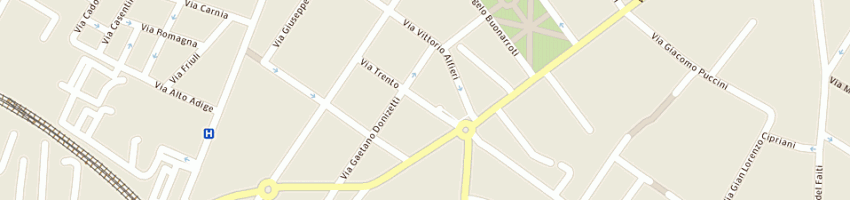 Mappa della impresa tele hifi a VENEZIA