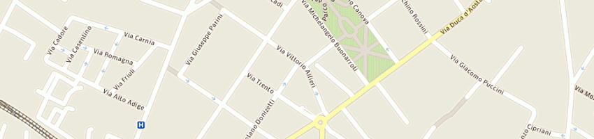 Mappa della impresa zulli giordano a GORIZIA