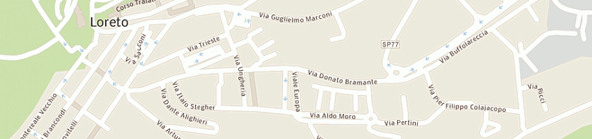 Mappa della impresa guidantoni elio a LORETO
