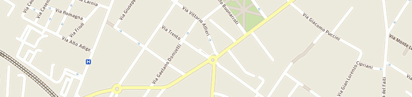 Mappa della impresa elfi (srl) a GORIZIA