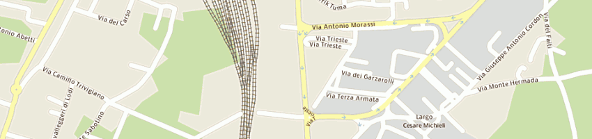 Mappa della impresa zanetti fabio a GORIZIA