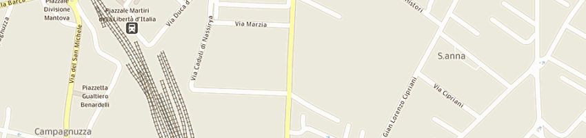 Mappa della impresa autoscuola catene a VENEZIA