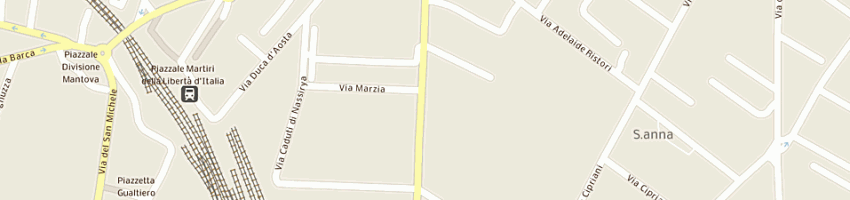 Mappa della impresa scaramella mario a GORIZIA