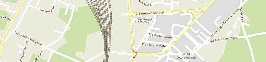Mappa della impresa celchi colorificio a GORIZIA