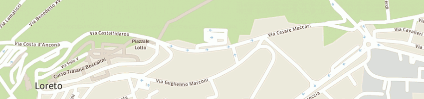 Mappa della impresa monastero passioniste a LORETO