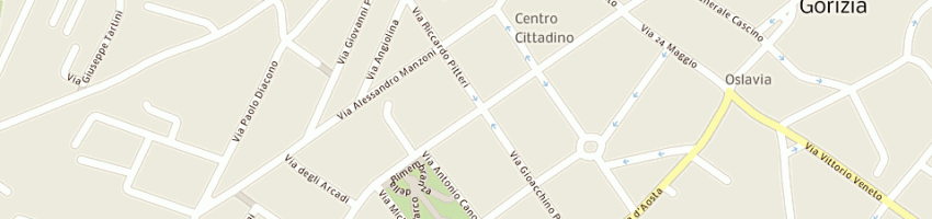 Mappa della impresa general scambi (srl) a GORIZIA