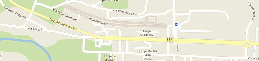 Mappa della impresa migi di albertini bruno e c snc a ASCOLI PICENO