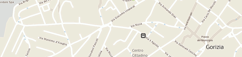 Mappa della impresa trattoria da pina di cotic carlo e roperti lorella snc a GORIZIA