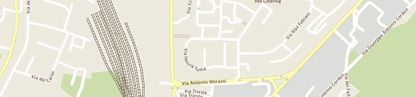 Mappa della impresa colletta leonardo a GORIZIA