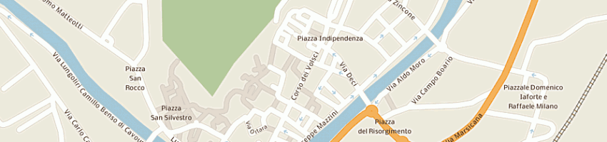 Mappa della impresa fornari e iolini rita a SORA