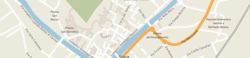 Mappa della impresa effe cooperativa editoriale arl a SORA