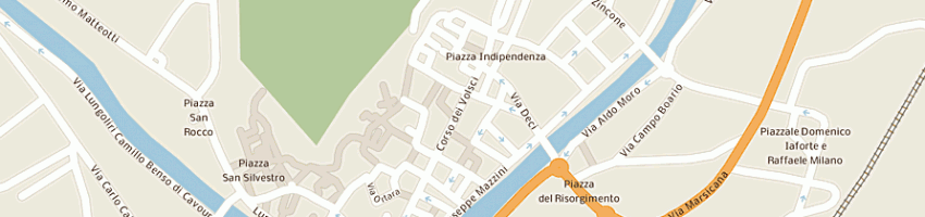 Mappa della impresa donna 2000snc calzedonia a SORA