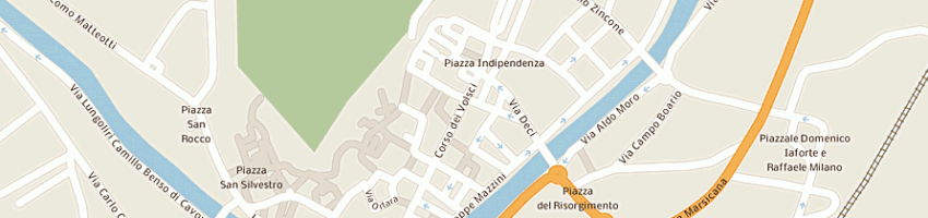 Mappa della impresa gold srl a SORA