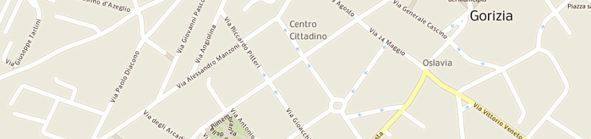 Mappa della impresa bar lume snc di vecchiet fabio e mauro a GORIZIA