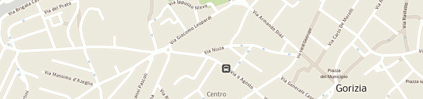 Mappa della impresa princic zalateu daniela a GORIZIA