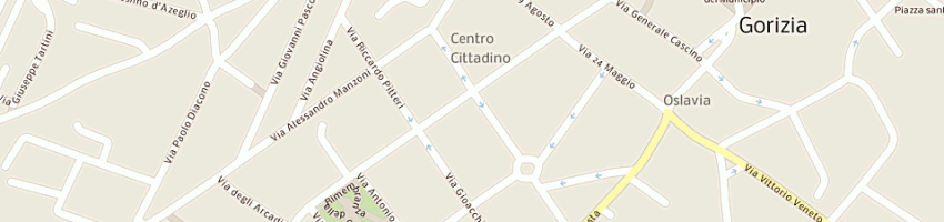 Mappa della impresa polidata srl a GORIZIA