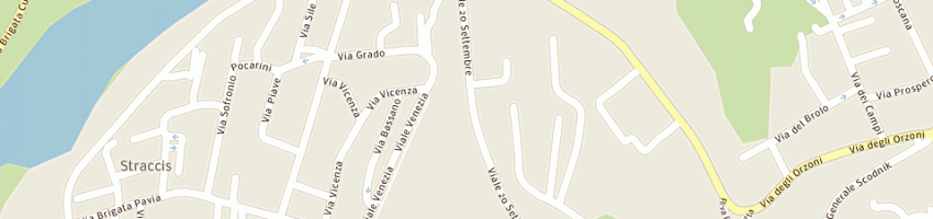 Mappa della impresa rifugio dello sportivo srl a GORIZIA