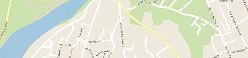Mappa della impresa trattoria primozic vito a GORIZIA