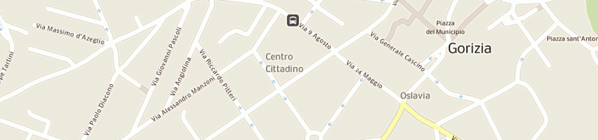 Mappa della impresa portelli gustavo a GORIZIA