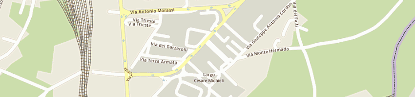 Mappa della impresa torrefazione caffe' mattioni srl a GORIZIA