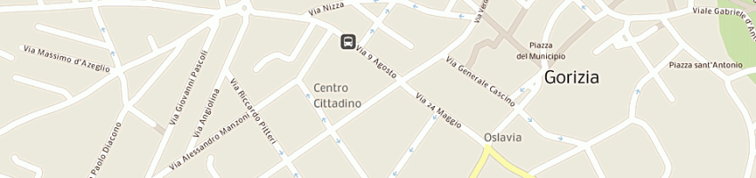 Mappa della impresa tecnoservice (snc) a GORIZIA
