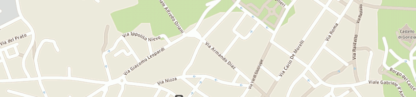 Mappa della impresa studio legale sanzin avv sanzin samo a GORIZIA