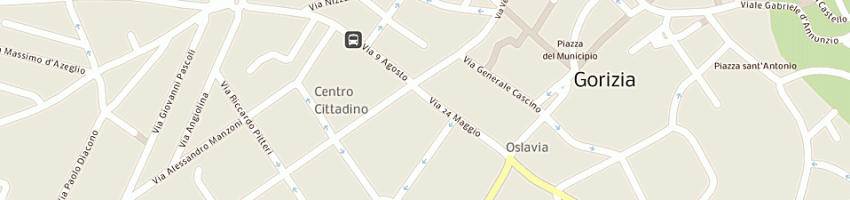 Mappa della impresa itas assicurazioni gigo di borghes stefano e c sas a GORIZIA