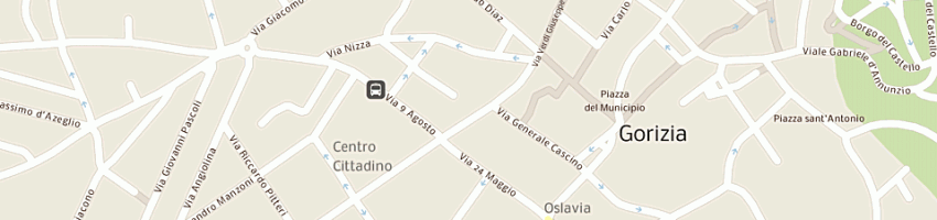 Mappa della impresa gsm srl a GORIZIA