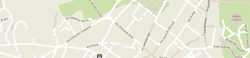 Mappa della impresa scuole pubbliche istituto magistrale slataper a GORIZIA
