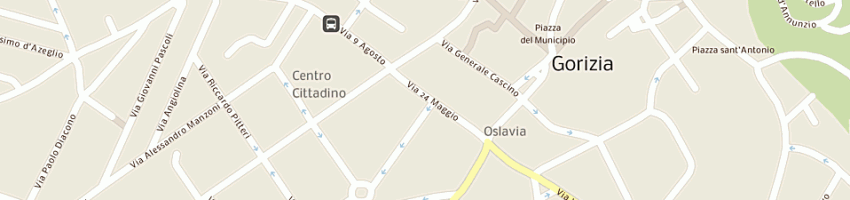 Mappa della impresa grusovin maria gabriella a GORIZIA