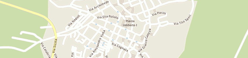 Mappa della impresa graceffa giuseppe a ARAGONA