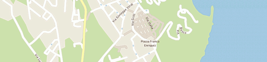 Mappa della impresa gestioni alberghiere srl a SIROLO