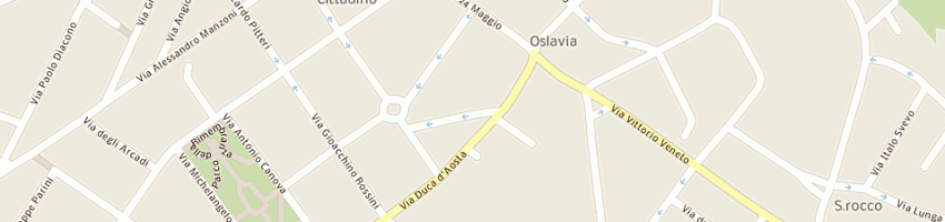 Mappa della impresa tel giovanni a GORIZIA
