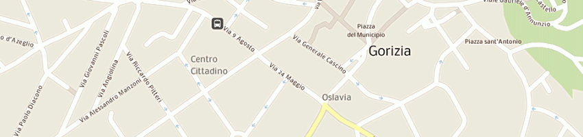 Mappa della impresa bernot livio a GORIZIA