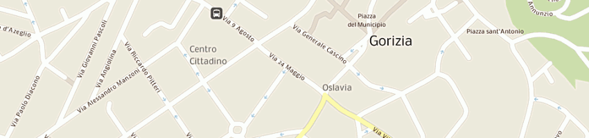 Mappa della impresa giornale l'informatore della vista a GORIZIA