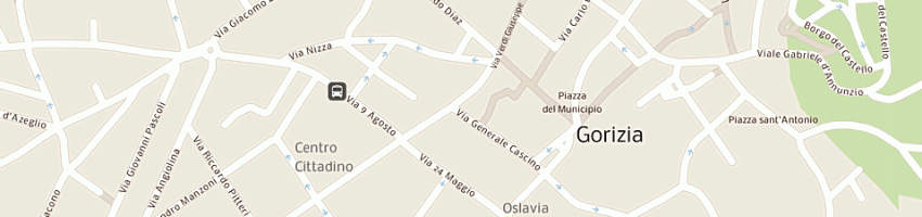 Mappa della impresa querinuzzi stefano a GORIZIA
