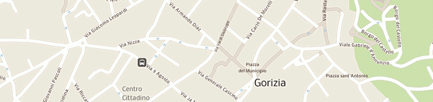 Mappa della impresa comune di gorizia a GORIZIA