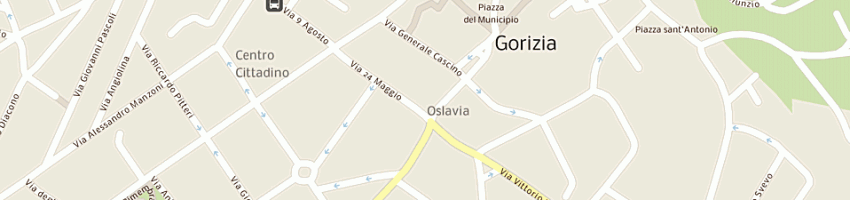 Mappa della impresa lippi angelo a GORIZIA