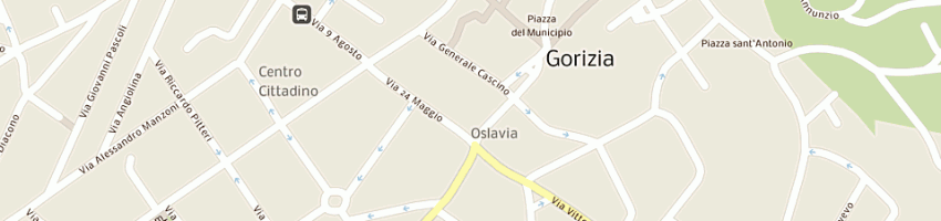 Mappa della impresa franz mauro e dilena giuseppe srl a GORIZIA