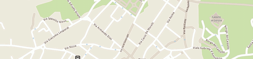 Mappa della impresa teo sas di caldarulo teodoro e c a GORIZIA