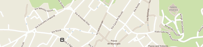 Mappa della impresa mizzon sas di ghin davida e c a GORIZIA