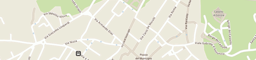 Mappa della impresa pelletterie tomani di vetrih patrizia a GORIZIA