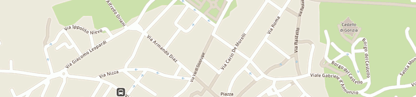 Mappa della impresa de bortoli domenico e c sas a GORIZIA