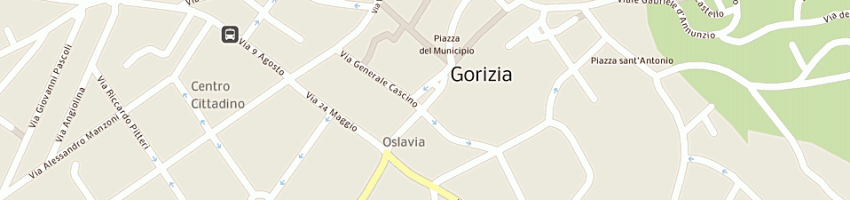 Mappa della impresa s e v di dapas simone a GORIZIA