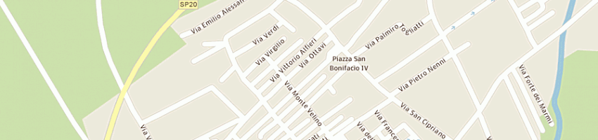 Mappa della impresa ben zina aziz a SAN BENEDETTO DEI MARSI