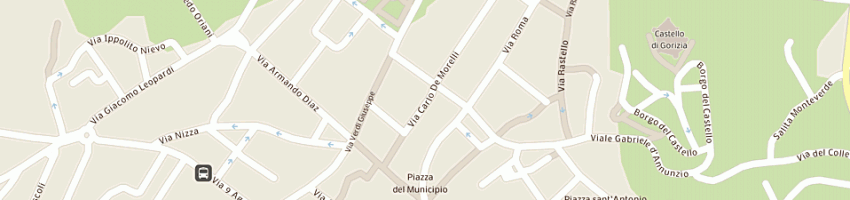 Mappa della impresa tofful alberto a GORIZIA